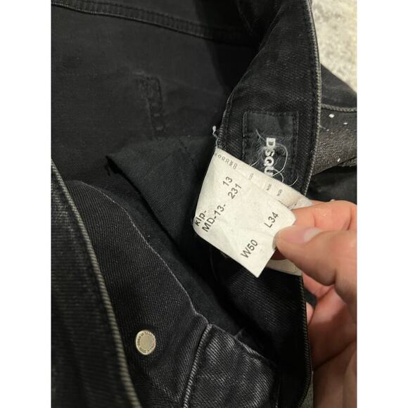 Dsquared2 ICON Paint Splatter Slim Jeans - Picture 9 of 9